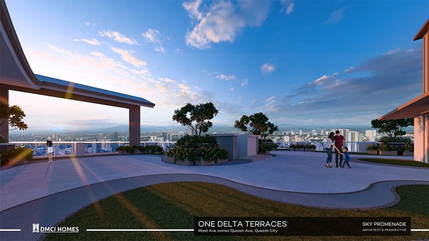 One Delta Terraces in West Triangle Quezon City by DMCI Homes