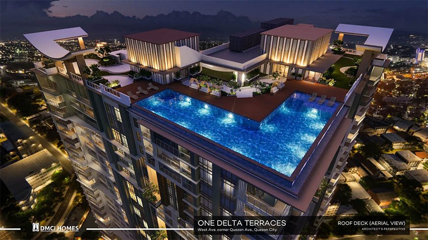 One Delta Terraces in West Triangle Quezon City by DMCI Homes