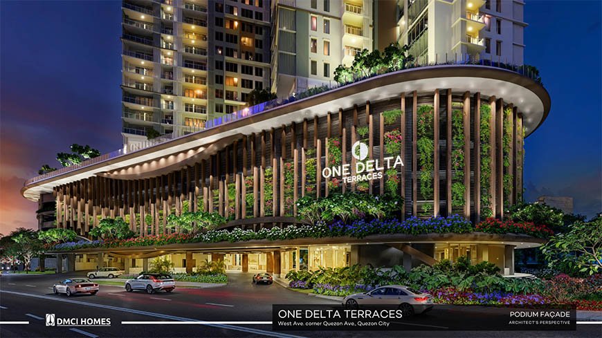 One Delta Terraces in West Triangle Quezon City by DMCI Homes