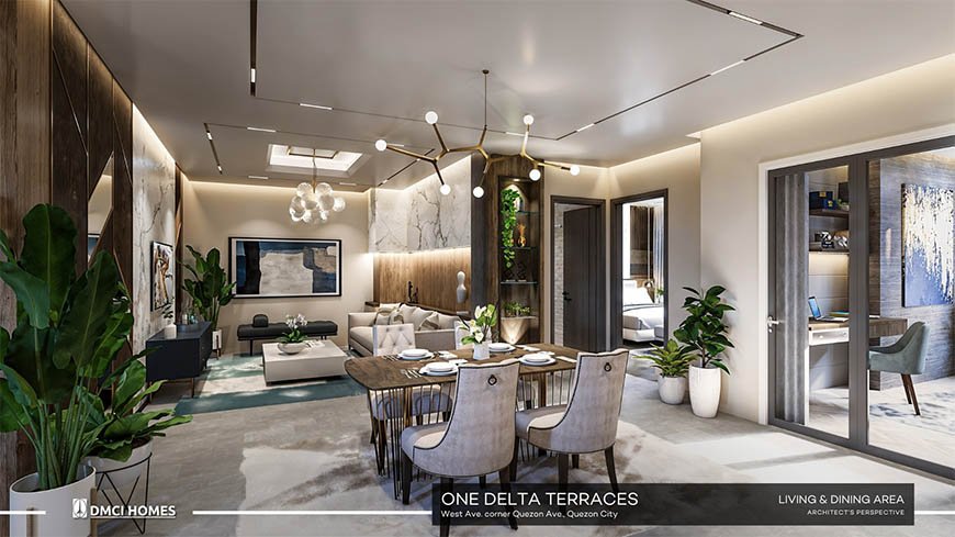 One Delta Terraces in West Triangle Quezon City by DMCI Homes