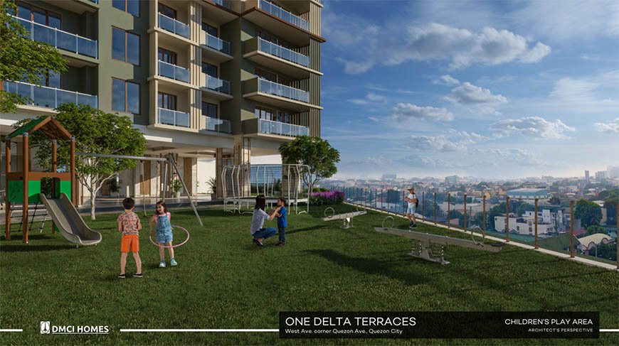 One Delta Terraces in West Triangle Quezon City by DMCI Homes