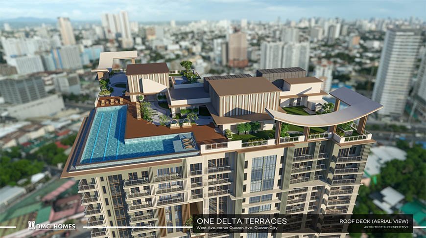 One Delta Terraces in West Triangle Quezon City by DMCI Homes