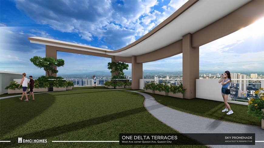 One Delta Terraces in West Triangle Quezon City by DMCI Homes